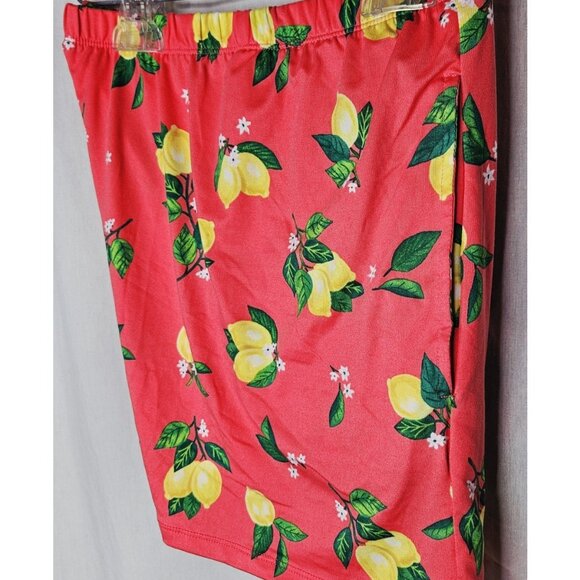 Joyspun Citrus Lemonade Lemons Piece Sleepwear Shorty Set 3XL (22W-24W) - Picture 6 of 6